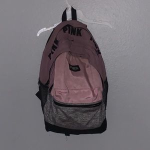 Pink backpack